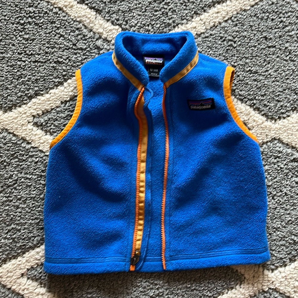 Infant Patagonia synchilla fleece vest